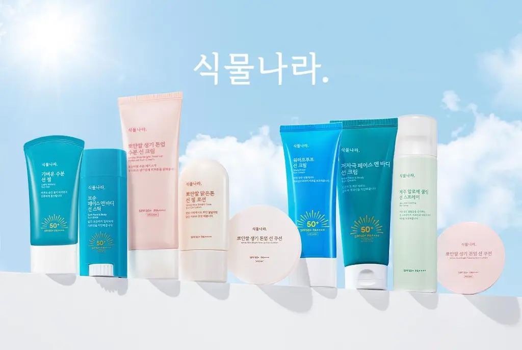 [파데프리] 식물나라 뽀얀쌀 수분 선크림 100ml 단품 3종(생기,보라,초록) 상세페이지 28